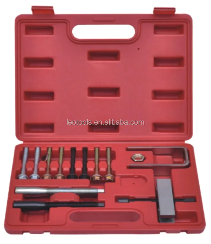 Steering Wheel Puller & Lock Plate Compressor Set Mechanic Installer Remover Kit