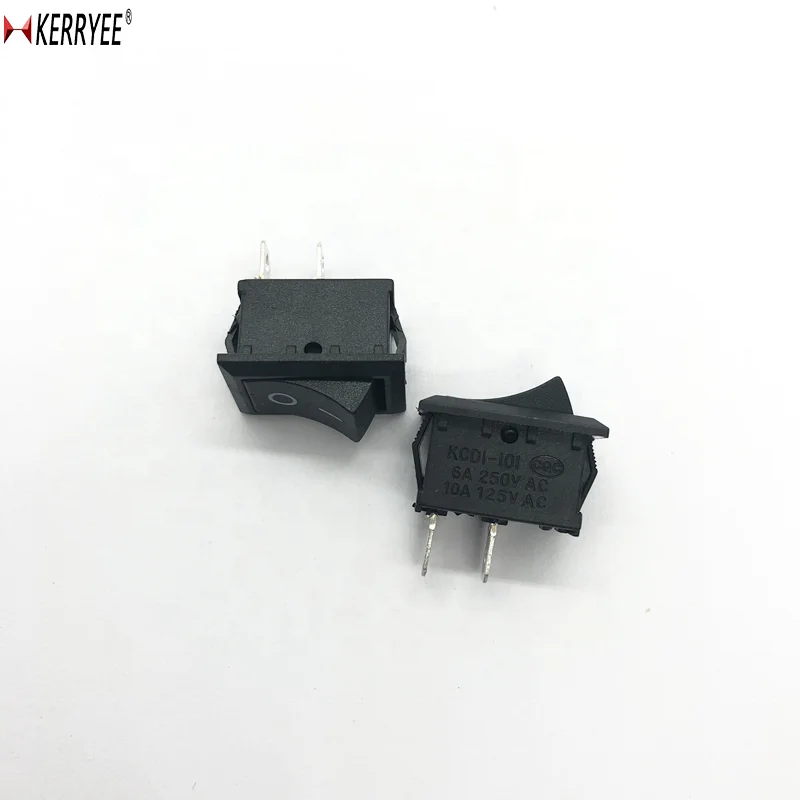 2P on off water dispenser accessary black rocker switch
