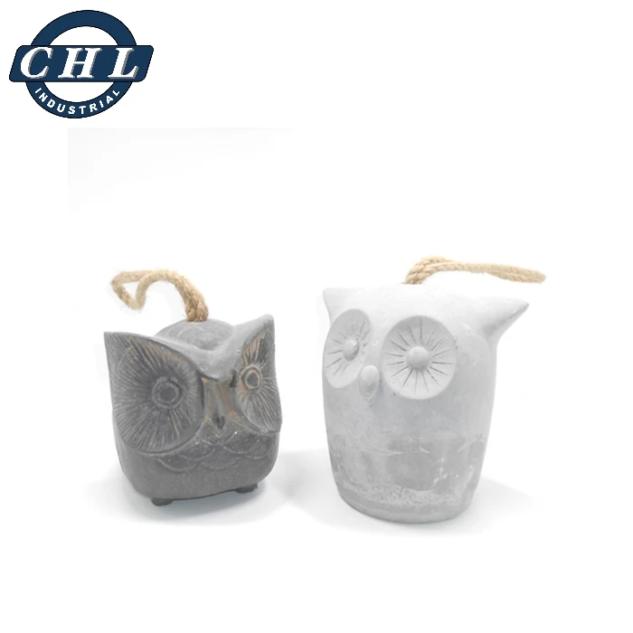 
Manufacturer hot sale western style decoration craft concrete cement stone figurines container 