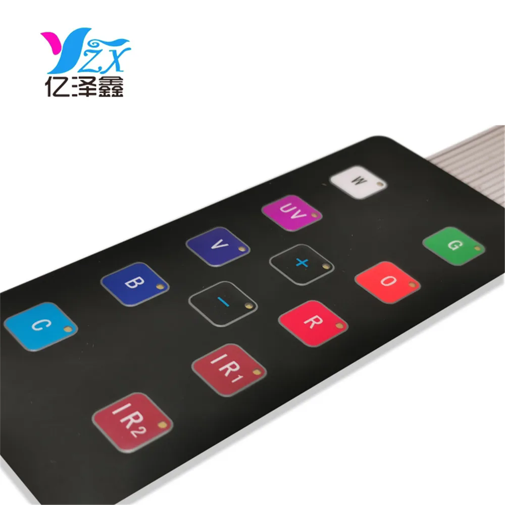 Original factory made 4x4 4*4Matrix Array with printing ink flexible-membrane keyboard