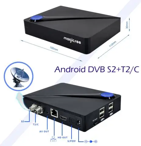 shenzhen china android tv box factory DVB S2 DVB T2 Amlogic S905D android 7.1 tv box strong antenna andriod TV BOX k1 plus