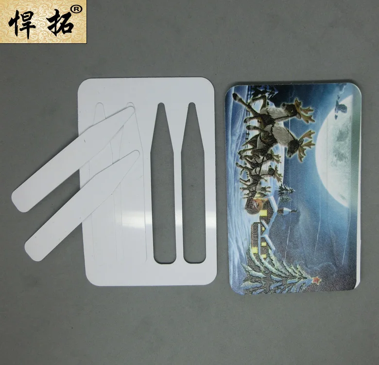 Ошейник с карточным принтом от производителя, жесткие пластиковые ошейники, деловые подарки для мужской и женской рубашки