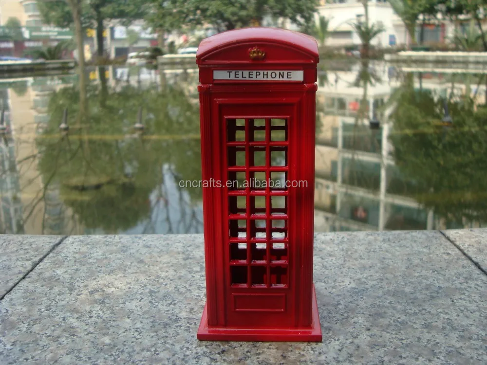 
Металлическая телефонная коробка из литья под давлением в Лондоне, сувенирный подарок 