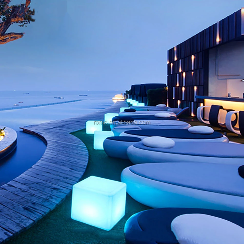 
Christmas Decorations Cube Shaped LED Light seat lighting 