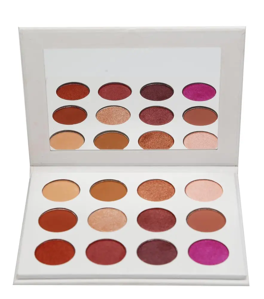 Wholesale No Logo no MOQ  eyeshadow palette high quality eyeshadow  palette make up products