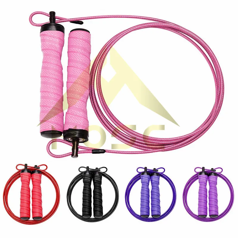 Factory Direct Selling PVC  Adjustable Fitness Jump Rope Beginner Workout