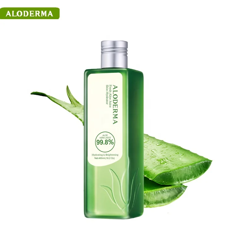 China Organic Aloe Vera farm Skin Toner 99.8% nature aloe vera juice Aloe Instant Hydrater 460ml, skin toner