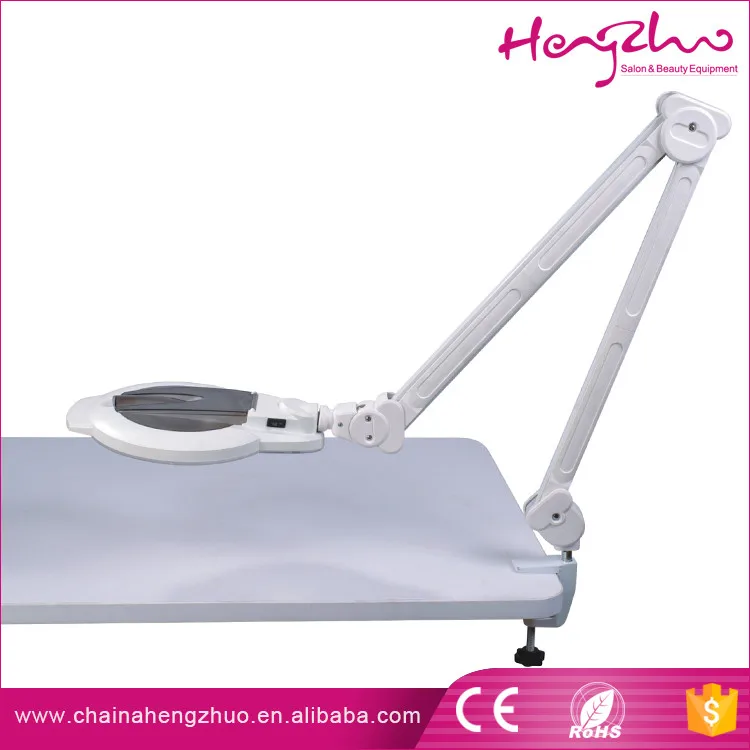 Настольная лампа с увеличительным стеклом для косметических клиник