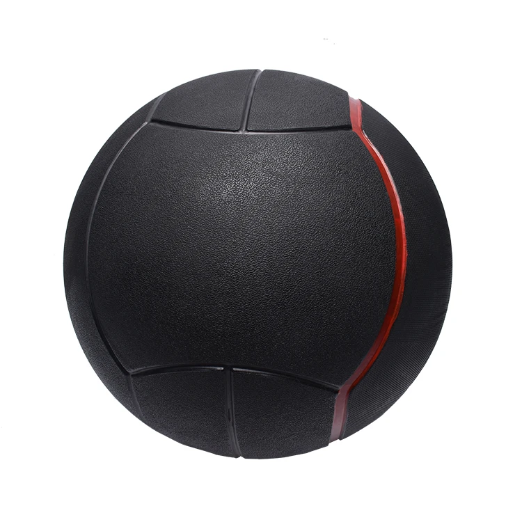 Wholesale Strength Training 3 To 45Kg Black Gym Rubber Medicine Ball