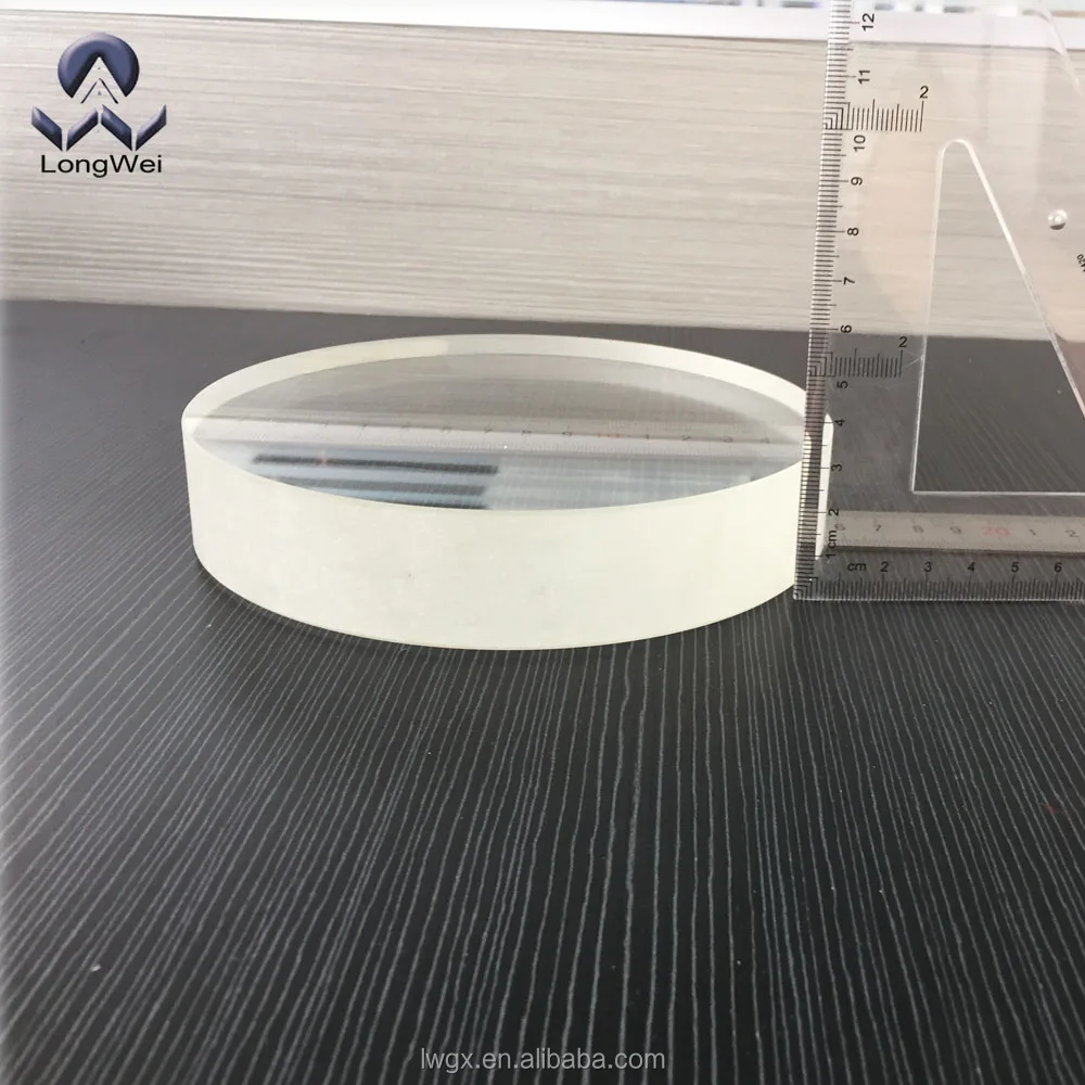 Diameter 155mm tempered borosilicate sight glass plates round DIN7080 for Boiler, pressure vessel
