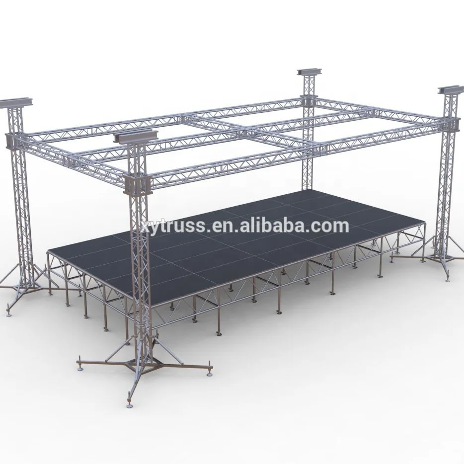 The latest most popular cheap truss on the beach outdoor concert stage sale