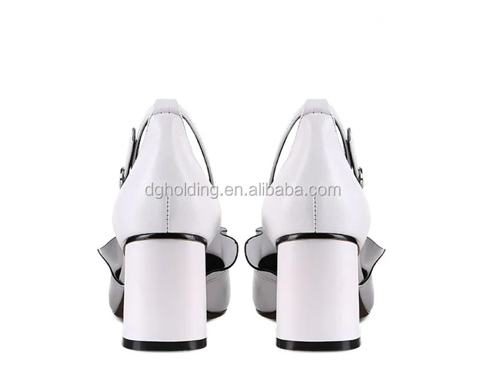 Women Bowknot Ankle Strappy Pumps Lolita Sweet High Heel Platform Shoes