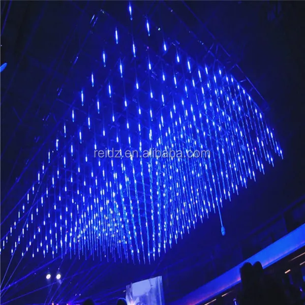 Vertical dmx rgb flexible 3d led tube matrix disco light for night club