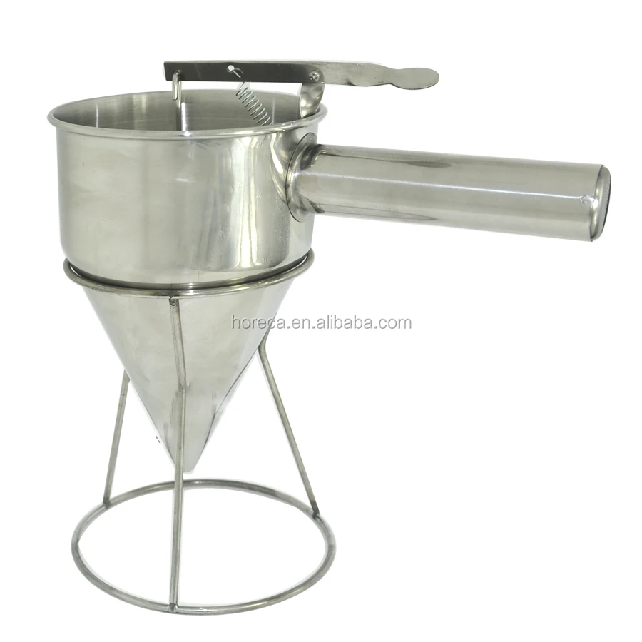 
Cooking equipment confectionery funnel stainless steel conical hopper 