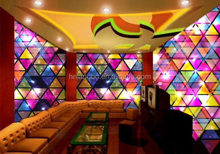 wallpaper dealers KTV karaoke bar entertainment mural decoration wallpaper