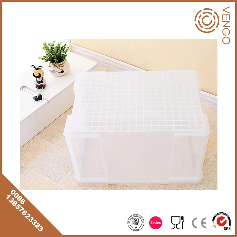 Good Quality 100L Plastic Container Widely Use Large Plastic Containers Clear Plastic container with lid