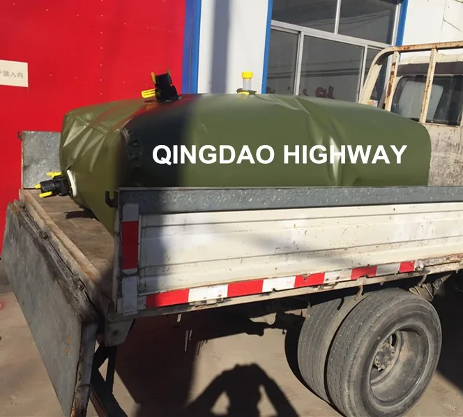 Durable flex tank container for gasoline, diesel oil storage and transport