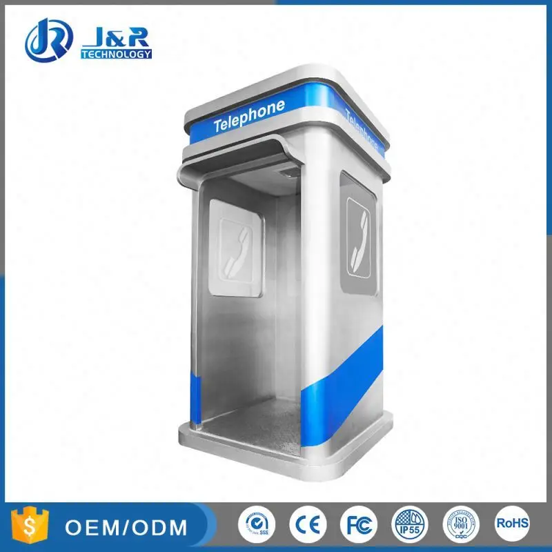 weatherproof phone booth, outdoor used telephone booth,Dustproof Phone Booth JR-TH-03