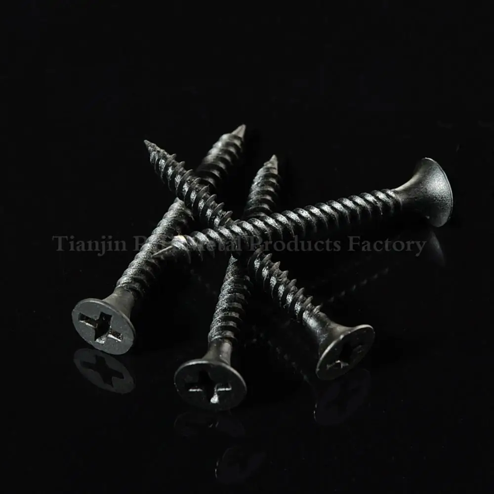 Gypsum board screw manufacture black drywall screw gypsum screw