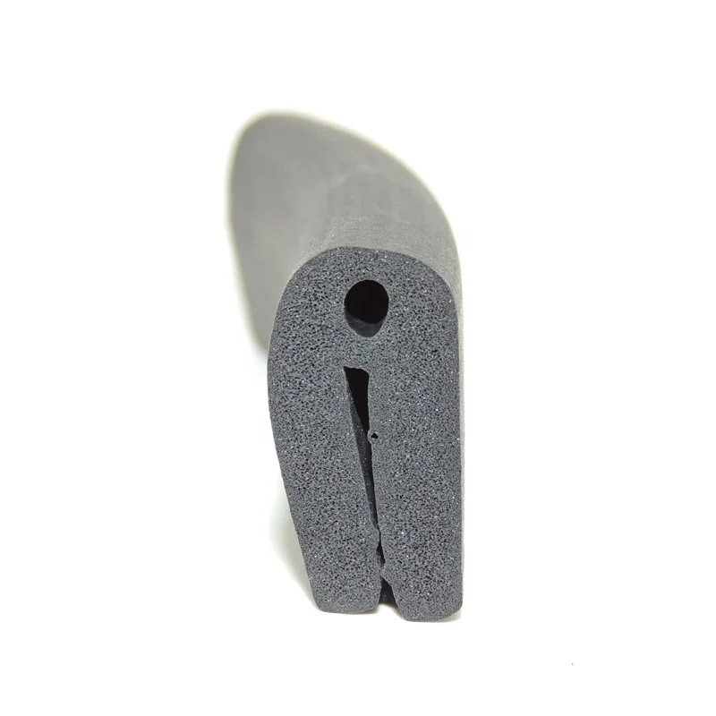 u shaped soft rubber foam sponge profile seal