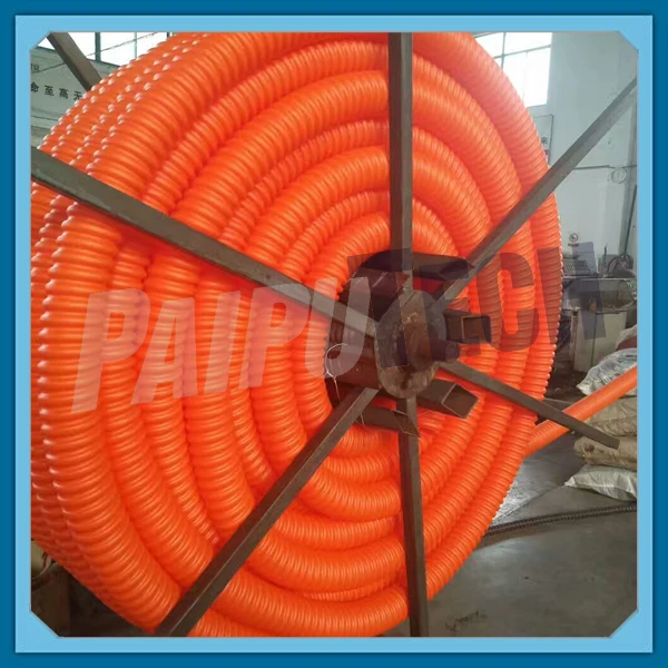 Лидер продаж, двухслойная пластиковая гофрированная гибкая выхлопная труба из полиэтилена высокой плотности, с завода OD75mm