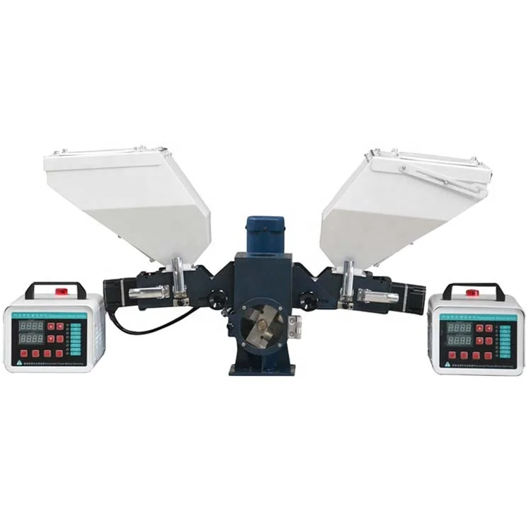 
Two-color Volumetric Doser in plastic mixer 