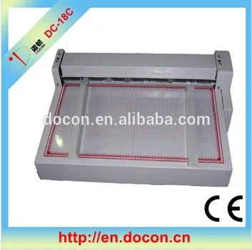 электрическая многофункциональная бумаёный ростом машины, бумаги creaser, перфоратор