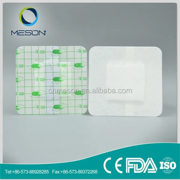 Free sample breathable transparent surgical medical polyurethane film dressing