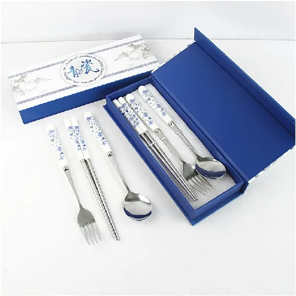 
Household Custom Paper Gift Box Spoon Fork Knife Boxes With Matte Lamination 