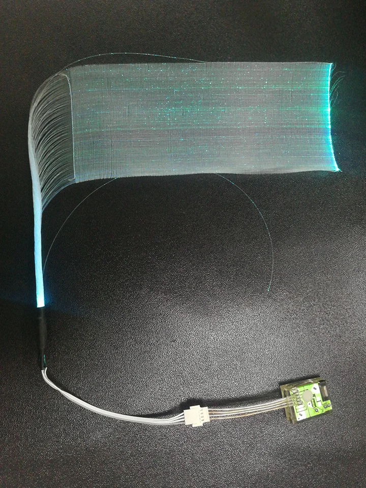Free sample cool party fiber optic led shoes