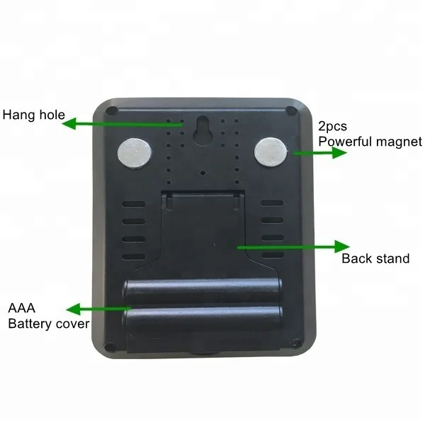 Big Backlight Digital Ambient Temperature Chicken House Poultry Farm Thermometer With Humidity