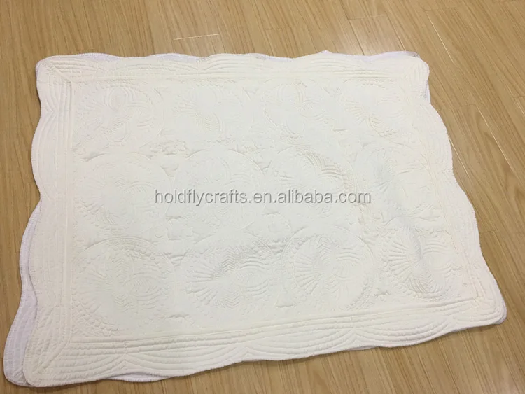 Toddlers And Baby Quilt Lightweight Blanket Embossed Cotton Quilt Four Seasons Scalloped Baby Quilt Blanket