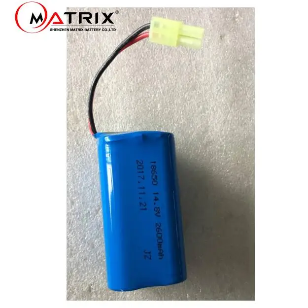 NiMH battery replacement li ion battery pack 14.8v 2200mAh 2600mah 3000mah for robot vacuum cleaner