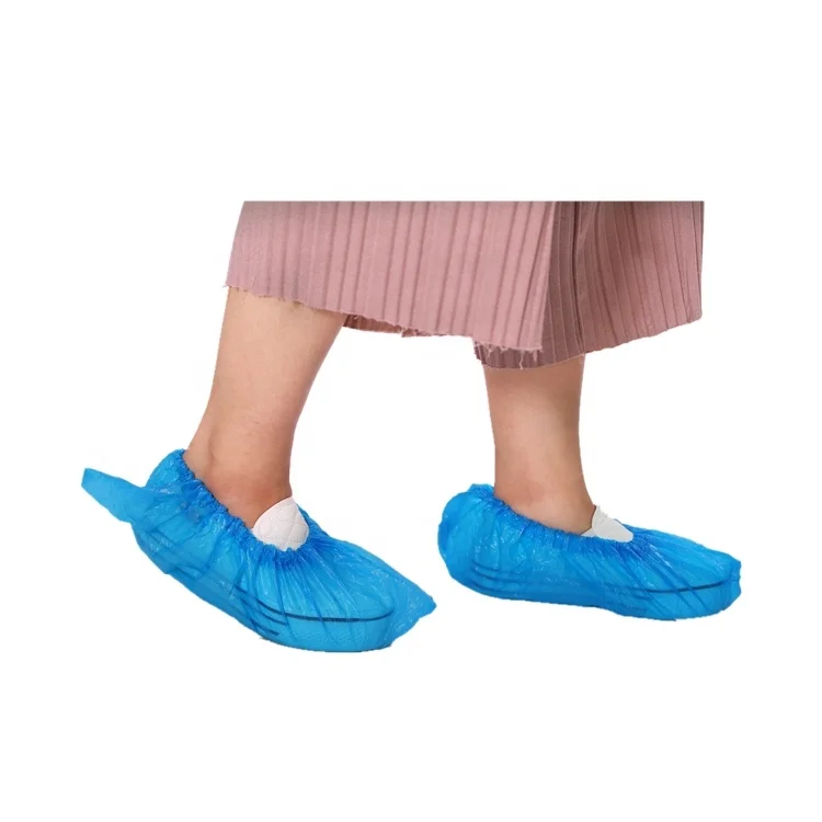 Одноразовый полиэтиленовый водонепроницаемый чехол для обуви от дождя