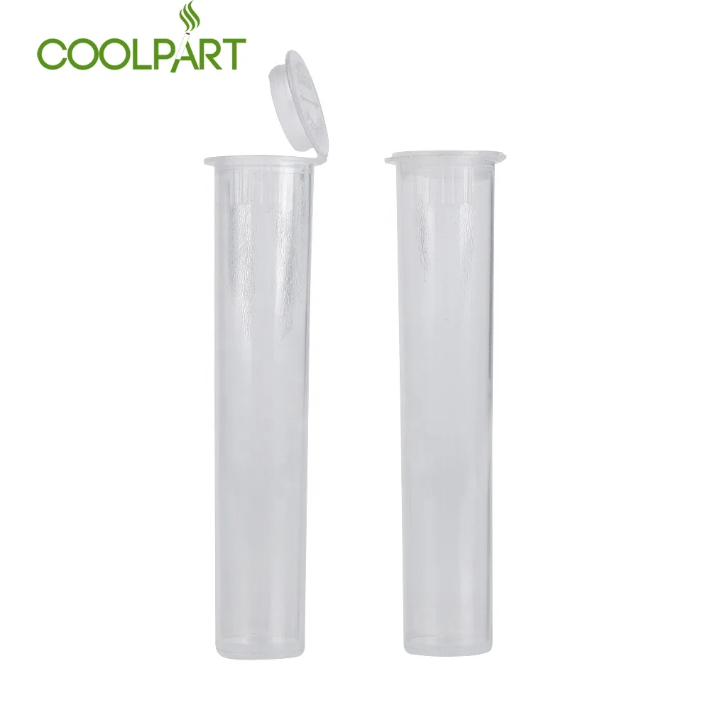 
Instock Pop Top Plastic Tube For Cbd Oil Cartridge Child Resistant Plastic Packaging 