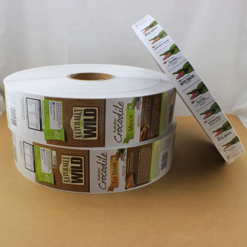 Millions sale high temperature barcode labels ,printer for aluminum label sticker roll vinyl sticker label printing
