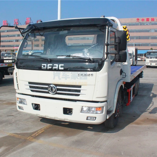 
Dongfeng towing 2 ton 3 ton 4 ton car tilt tray tow truck 