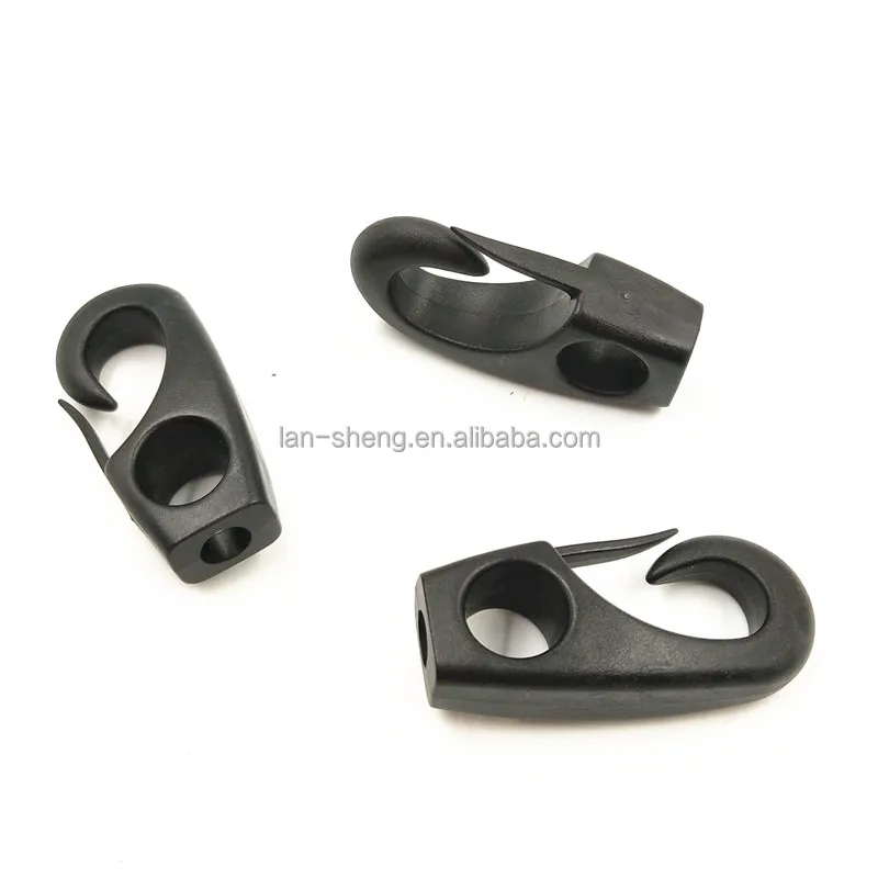6mm wholesale elastic bungee cord with plastic hook motorboat