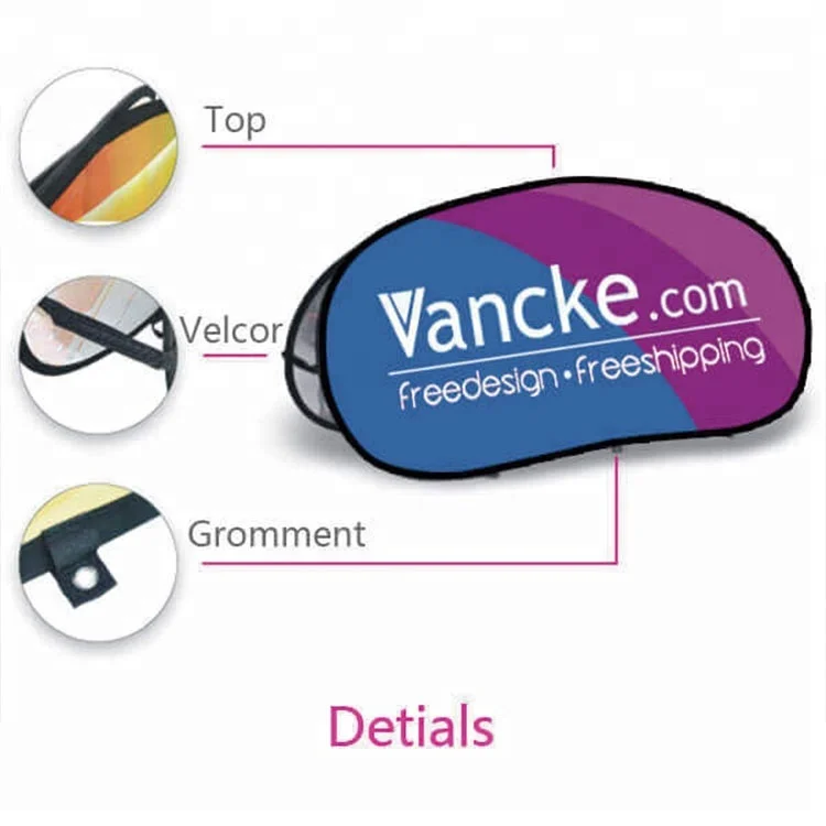 Outdoor Golf Display Horizontal Pop Up A Frame Banner