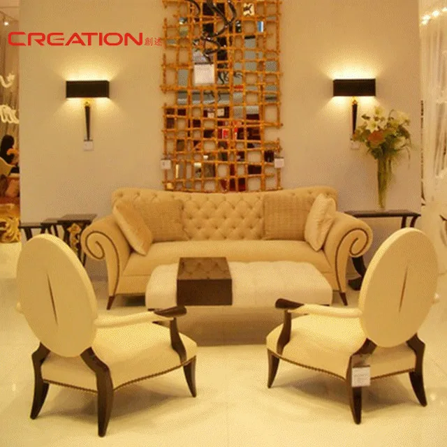 Customize 5 star hotel lobby furniture manufacturer