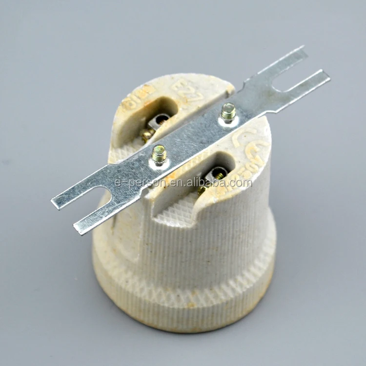 Цоколь лампы E27 E26 E40 керамический держатель лампы