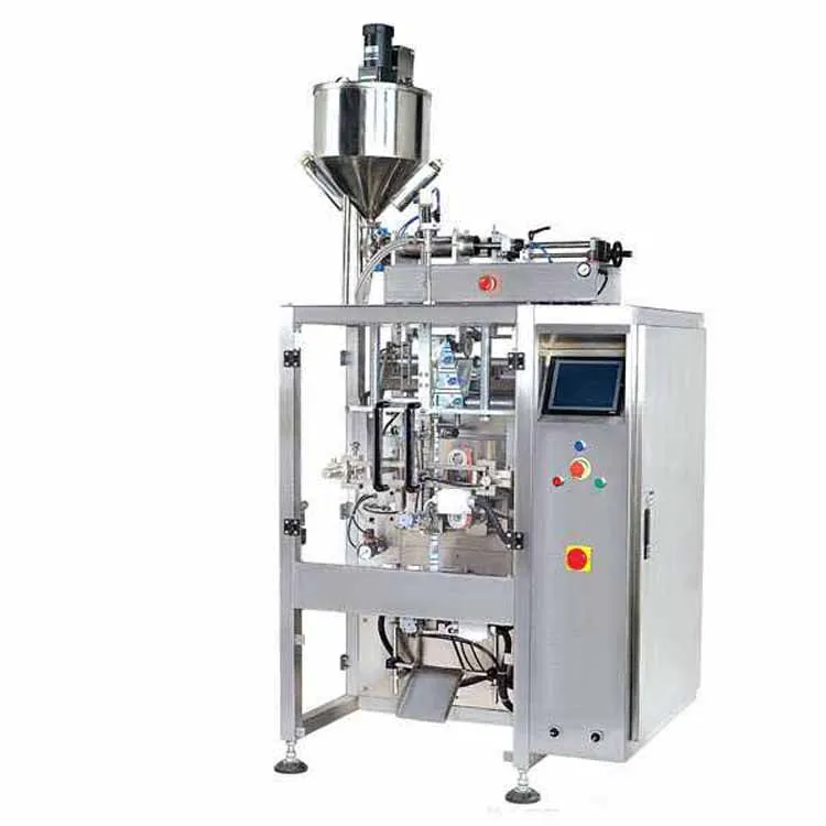 Автоматическая машина для наполнения и запечатывания 500 г жидкости и воды сверху снизу и сбоку Саше