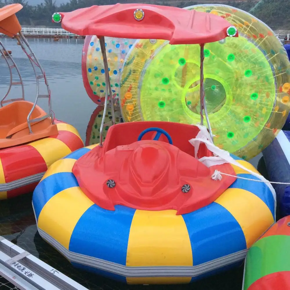 
Wholesale interesting motorized water boat, colorful adult bumper boat for pool 