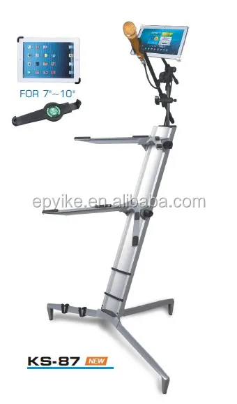 Kool Sound Wholesale Multifunctional Silver Keyboard Stand Plane 1M