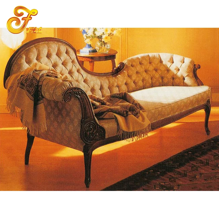 
hotel furniture leather Indoor chaise lounge for bedroom 