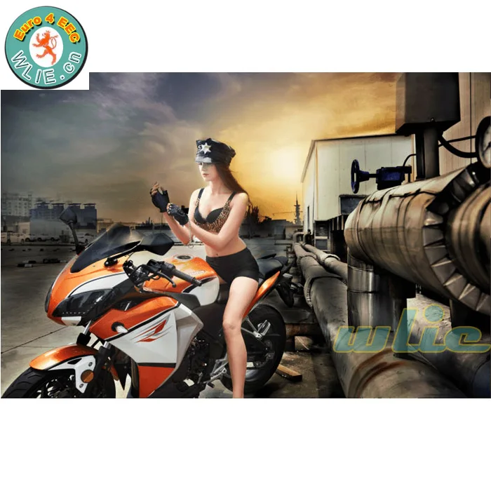 
125cc with Euro 4 EEC Water cooled EFI system Racing Motorcycle R15 (Euro 4 EEC) 