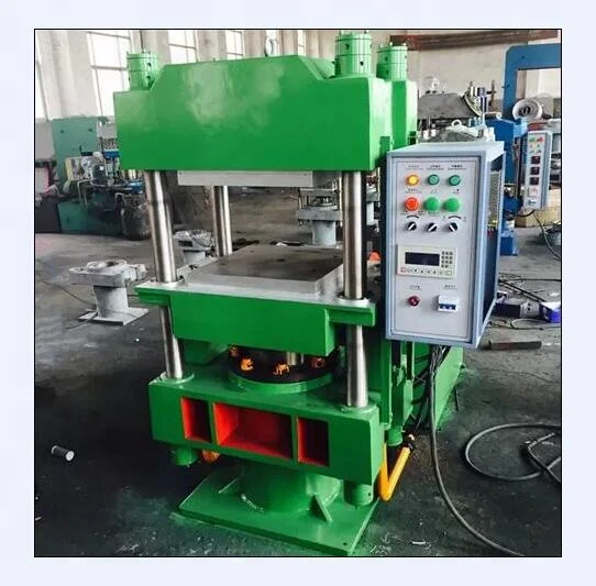 Fully automatic rubber vulcanizing hydraulic press / plastic moulding machine