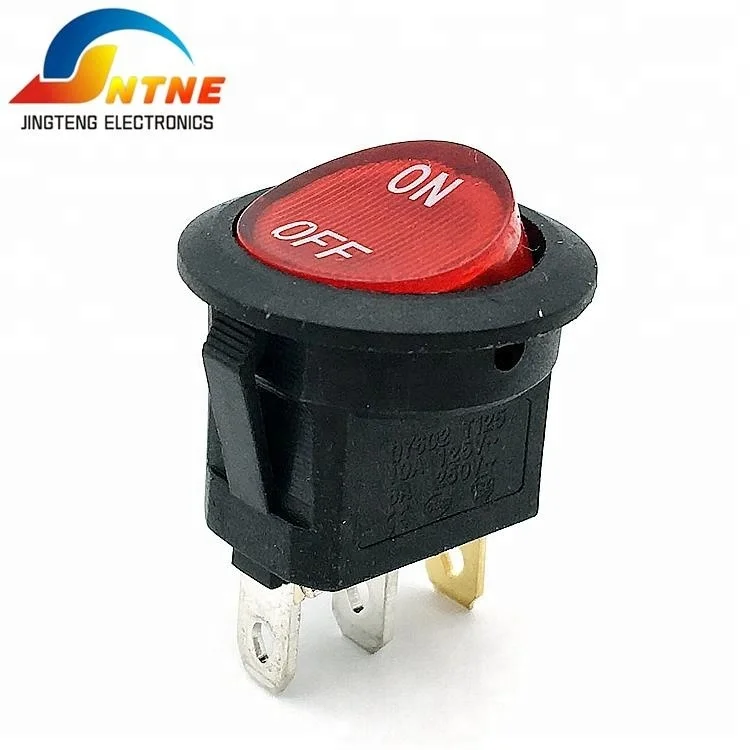 3-позиционный переключатель/круглый Кулисный Переключатель t85 (VDE, ENEC, CQC) JT602 с легким T125