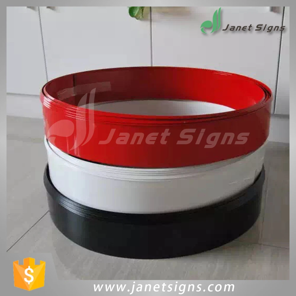 Arrow type colorful channel letter Channel letter profile Janet Signs