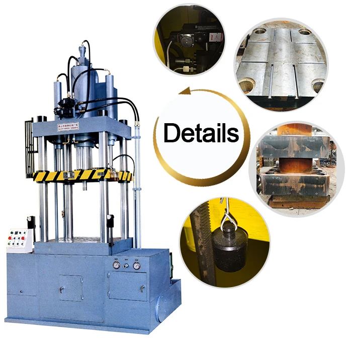 Stretching machine hydraulic press for making aluminum plate kitchen utensils